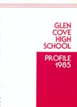 Glen Cove High School 1985 yearbook cover photo