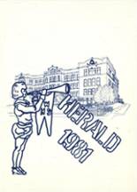 Westport High School 1981 yearbook cover photo