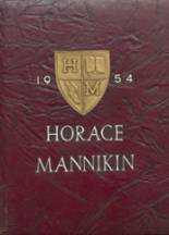 Horace Mann-Lincoln High School 1954 yearbook cover photo