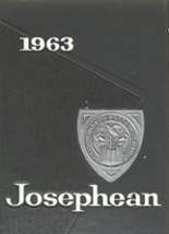 St. Joseph's High School 1963 yearbook cover photo