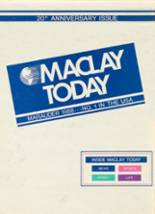 Maclay Day School 1988 yearbook cover photo