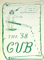 1958 Salem High School Yearbook from Salem, South Dakota cover image