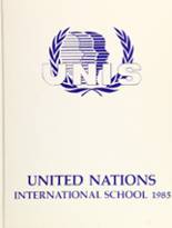 United Nations International High School 1985 yearbook cover photo