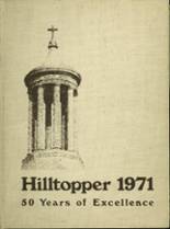 Joliet Catholic High School 1971 yearbook cover photo