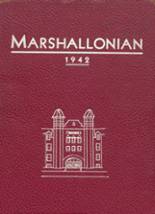 Marshall High School 1942 yearbook cover photo