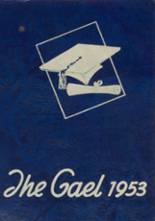 St. Mary's Academy 1953 yearbook cover photo