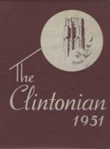 Clinton Central High School 1951 yearbook cover photo