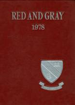 Gunnery School 1978 yearbook cover photo