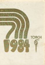 West Monona High School 1984 yearbook cover photo