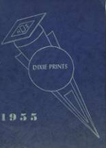 Dixfield Seventh Day Adventist School 1955 yearbook cover photo