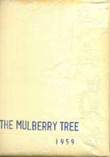 Mulberry High School 1959 yearbook cover photo