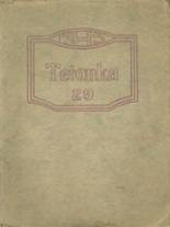 Waterville High School 1929 yearbook cover photo