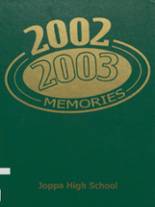 Joppa High School 2003 yearbook cover photo