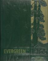 Evergreen High School 1965 yearbook cover photo