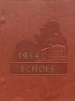 Mogadore High School 1954 yearbook cover photo