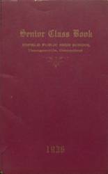 Enfield High School 1936 yearbook cover photo