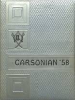 1958 Carson Long Military High School Yearbook from New bloomfield, Pennsylvania cover image