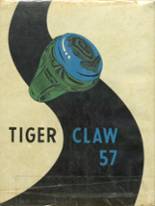 Clarksville High School 1957 yearbook cover photo