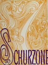 Schurz High School 1970 yearbook cover photo