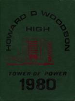 Howard D. Woodson High School 1980 yearbook cover photo