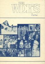 Wisconsin Dells High School 1980 yearbook cover photo