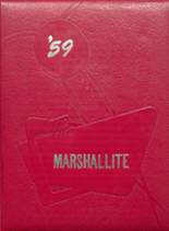 1959 Marshall High School Yearbook from Marshall, Virginia cover image