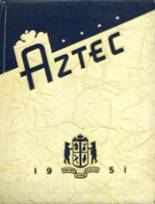 1951 Bowie High School Yearbook from El paso, Texas cover image