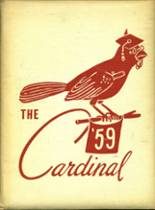 Upsala High School 1959 yearbook cover photo