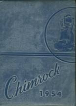 Hollidaysburg High School 1954 yearbook cover photo