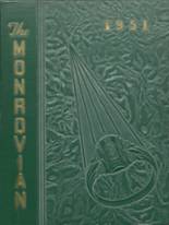 Monroe Central School 1951 yearbook cover photo
