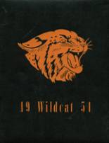 Clay Center High School 1951 yearbook cover photo