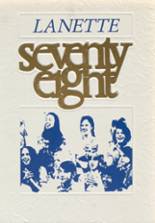 Lanark High School 1978 yearbook cover photo