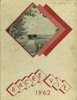 Battle Creek Academy 1962 yearbook cover photo