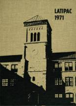 Needham Broughton High School 1971 yearbook cover photo