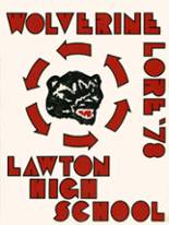 Lawton High School 1978 yearbook cover photo