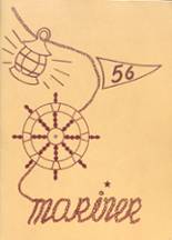 Marine City High School 1956 yearbook cover photo