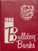 1966 Hitchcock High School Yearbook from Hitchcock, Texas cover image