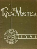 1951 St. Rose Academy Yearbook from Vincennes, Indiana cover image