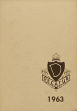1963 Decatur High School Yearbook from Decatur, Michigan cover image