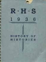 1936 Rochester High School Yearbook from Rochester, Minnesota cover image