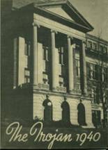 East High School 1940 yearbook cover photo