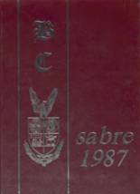 Benedictine Military School 1987 yearbook cover photo