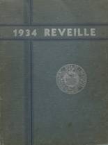 Newark High School 1934 yearbook cover photo