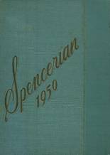Spencer High School 1950 yearbook cover photo