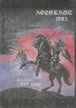 San Fernando Valley Christian High School 1983 yearbook cover photo