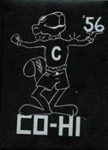 Cook High School 1956 yearbook cover photo