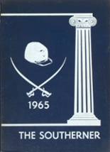 Randolph Southern High School 1965 yearbook cover photo