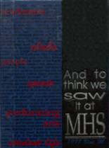 Manhattan High School 1998 yearbook cover photo