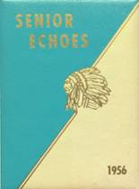 Tecumseh High School 1956 yearbook cover photo