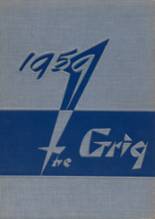 Minden High School 1959 yearbook cover photo